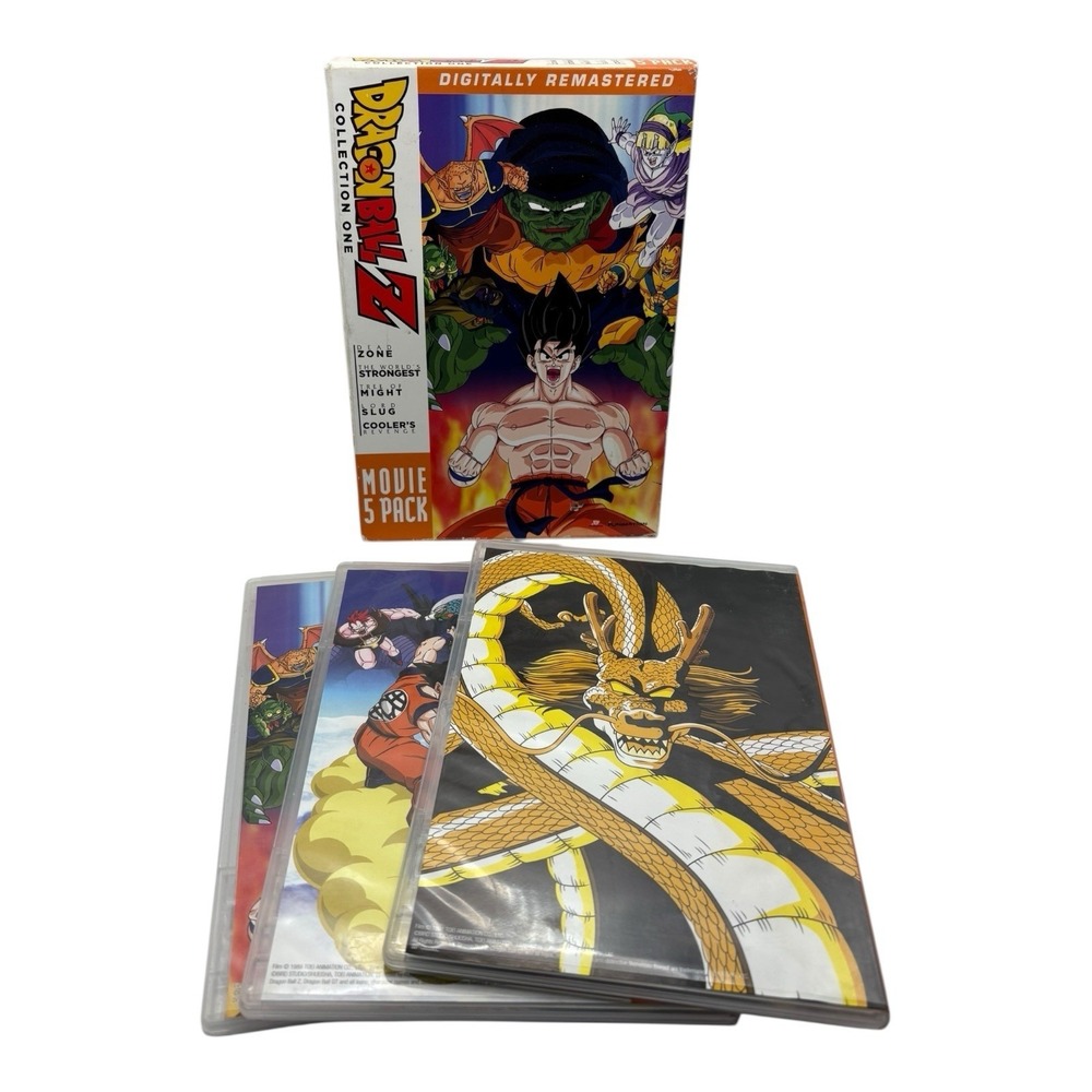 DBZ Movies 1-5 Pack Dragon Ball‎ Z Anime DVD Bundle Digitally Remastered - Picture 2 of 6